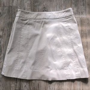 White House Black Market Lined Nude Skirt